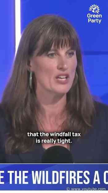 "Poorer people shouldn't pay for the effects of climate change. 100% agree. The polluter should pay.