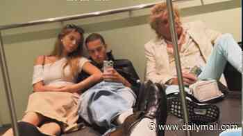 TALK OF THE TOWN: Maggie May-day for Sir Rod Stewart as he gets trapped in lift at Prada store with son Alastair