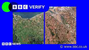Satellite images show impact of heatwaves and drought on UK landscape