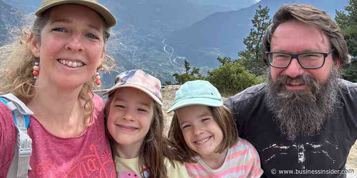 My family of 4 moved into a camper van for a year. I ran my business on the road, while my husband homeschooled our twins.
