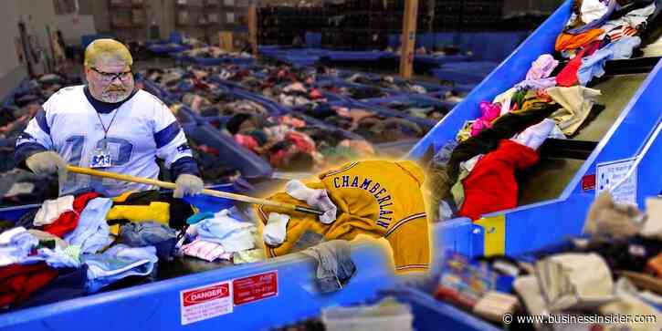 Inside Goodwill, the world's biggest thrift machine