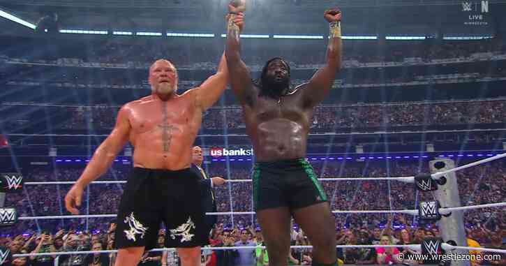 Brock Lesnar Declares Oba Femi The Future Of WWE After SummerSlam Loss