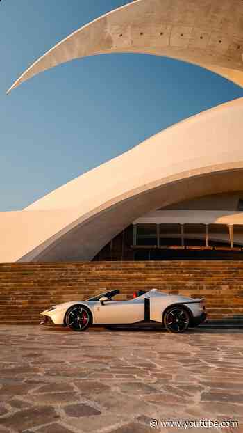 The #Ferrari849TestarossaSpider takes your breath away with its untamed power. #Ferrari