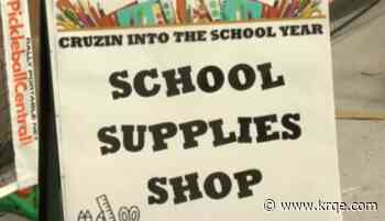 Albuquerque kids get free school supplies at 'Cruzin Into the School Year' event