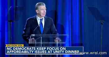 Democrats tout affordability message at Raleigh Unity Dinner as Republicans push back