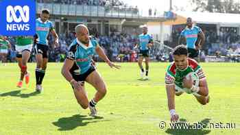 Live: Rabbitohs on top early after Shark sent to sin bin for high shot