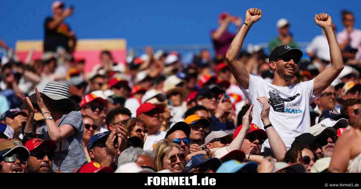 Sechs Prozent Wachstum: Formel 1 mit Zuschauerplus an der Strecke