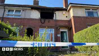 Crews work overnight to tackle house fire
