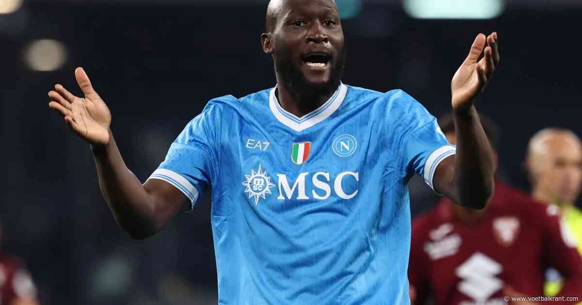 Napoli is duidelijk: voor deze prijs mag Romelu Lukaku vertrekken