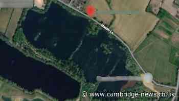 Fishing lake up for sale in pretty Cambridgeshire village