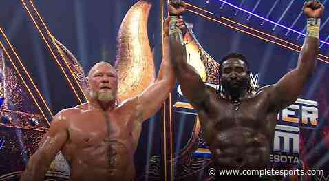 Oba Femi Is The Future Of WWE  —Lesnar Declares