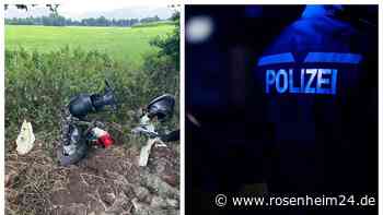 Zerlegter Roller illegal abgelegt – Polizei ermittelt nach Fund in Rosenheim