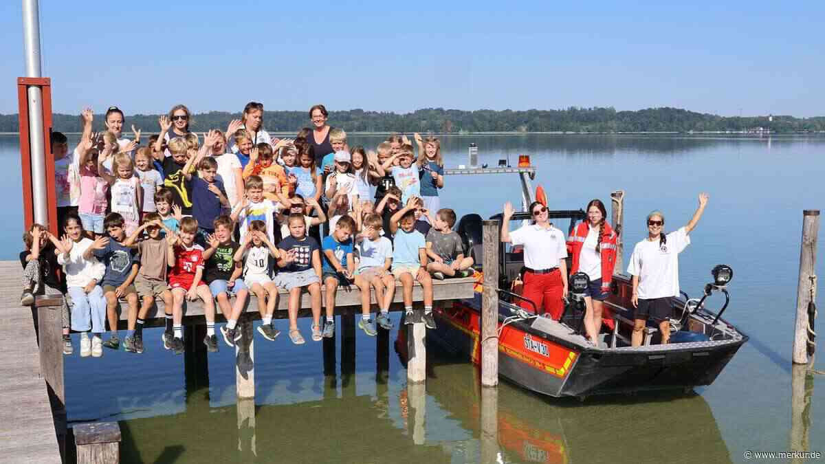 Müll am Flussufer sorgt für Ärger: Regel-Grundkurs am Starnberger See