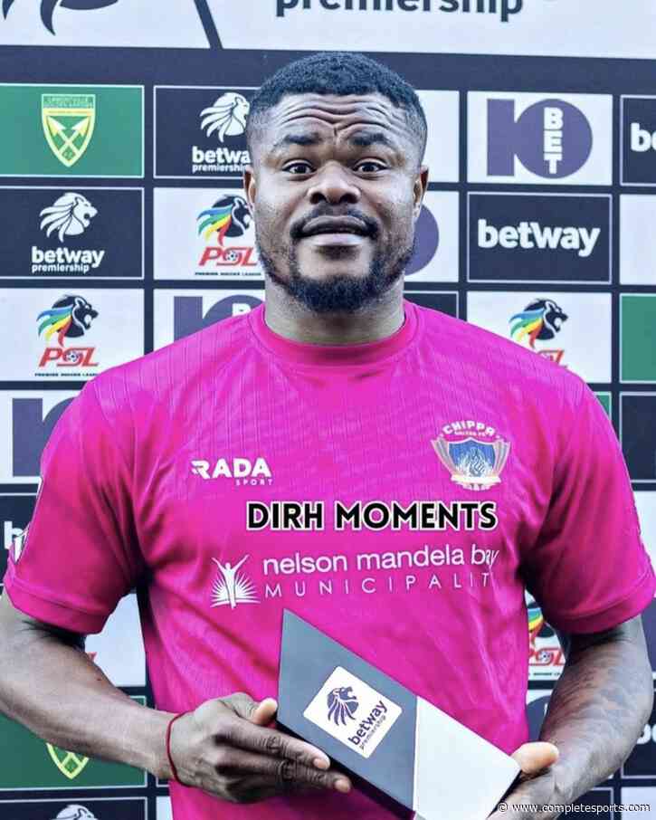 Nwabali Wins Man Of The Match Award On Chippa United Return
