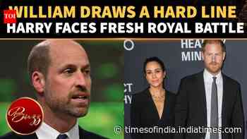 Prince William's Tough Stance Leaves Harry Facing New Palace Battle