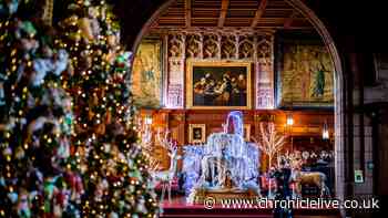 Bamburgh Castle announces 2026 theme for North East's 'biggest Christmas experience'