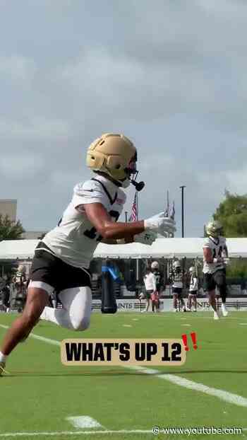 It’s a great day to be Chris Olave 😮‍💨 #saints #nfl #shorts