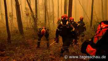 Feuer bei Athen: Waldbrände in Griechenland weiten sich aus