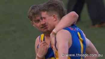 West Coast star consoles emotional teammate