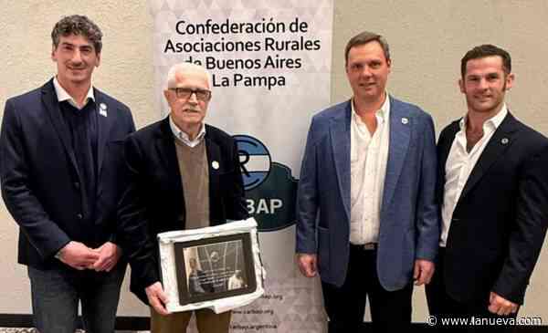 Histórico: Luis Eizaguirre es el primer bahiense en recibir el premio Pilares de Carbap