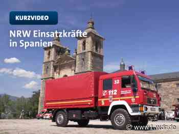 Waldbrände in Spanien: NRW-Feuerwehr beginnt Einsatz