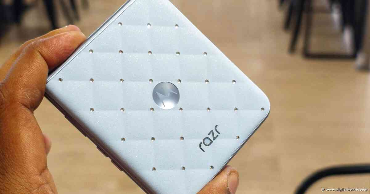 The Moto Razr 2026 could soon get its fanciest finish yet