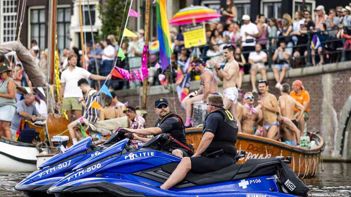 Canal Parade verliep gemoedelijk, wel ingegrepen bij pro-Palestijnse acties