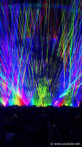 maybe we were always meant to dance under rainbow lasers