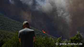 Übler Verdacht in Griechenland: Windkraftanlage löste wohl Großbrand aus – zwei Festnahmen