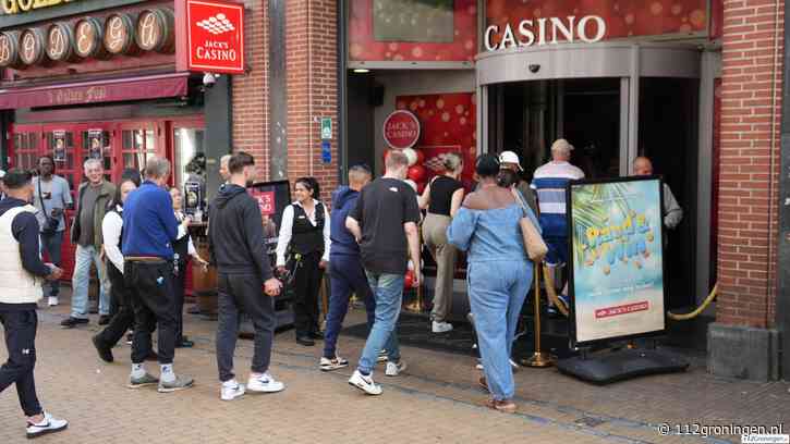 Casino tijdelijk ontruimd na koolmonoxidemelding in Groningen