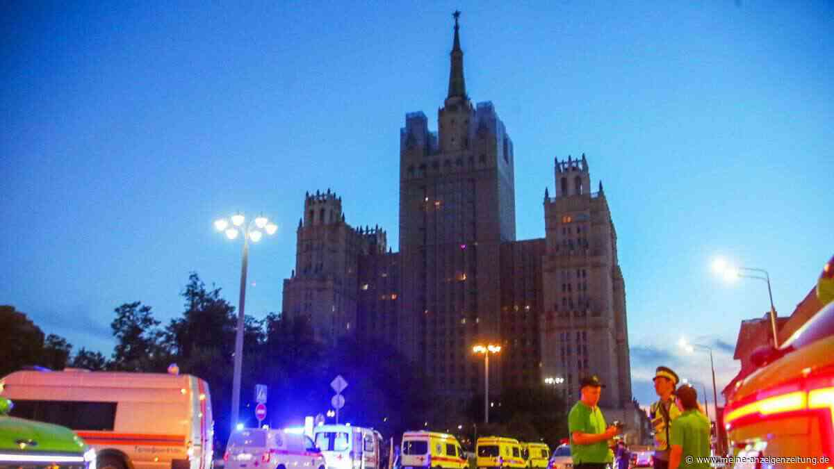 Explosion mitten in Moskau: Hintergründe weiter unklar