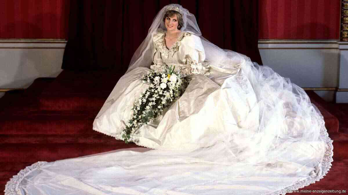 Designerin klärt auf: Kein Parfümfleck auf Prinzessin Dianas Brautkleid