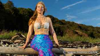 'I'm a qualified mermaid with a pro licence - heatwave means I've never been so busy'