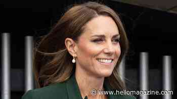 Kate Middleton's tumbling hair is the longest to date as she breaks summer holiday cover