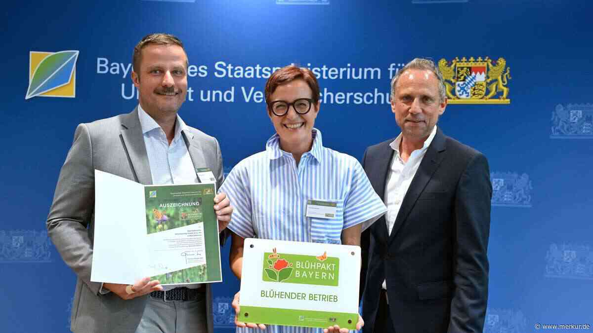 Engagement für Artenvielfalt: „Blühende Betriebe" ausgezeichnet