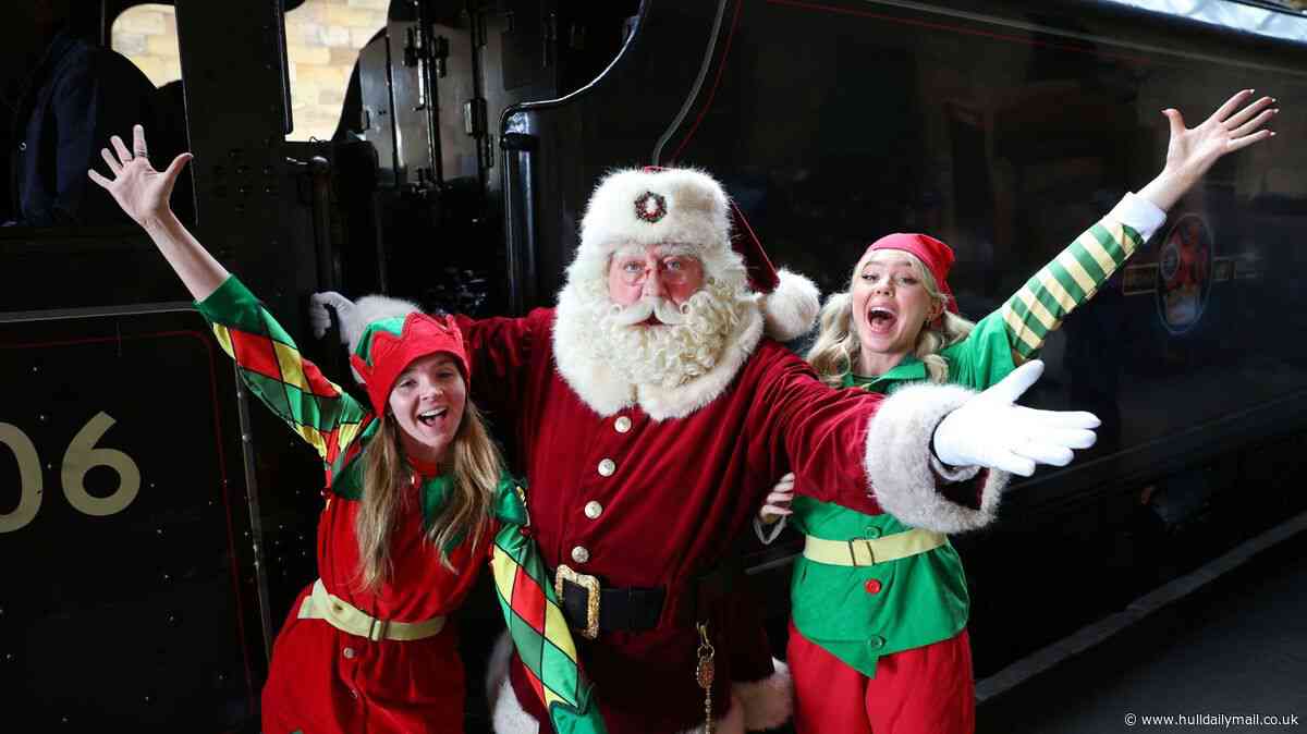 Festive fish and chips and ‘Tinsel Tipple’ join the Christmas season offering at popular steam train attraction