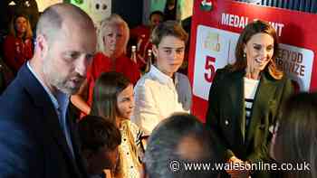 Prince William steps in after Gethin Jones asks Prince George question
