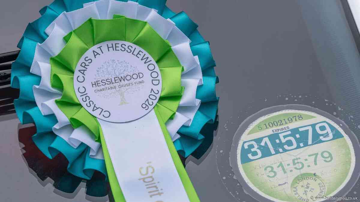 Cherished vehicles and family entertainment at event supporting two worthy causes