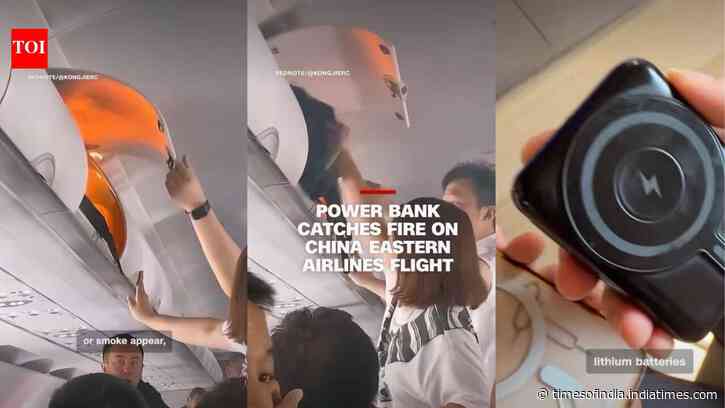 On July 24, a passenger packed a power bank in an overhead bin; minutes later it caught fire on a China Eastern flight, prompting airlines to tighten battery rules