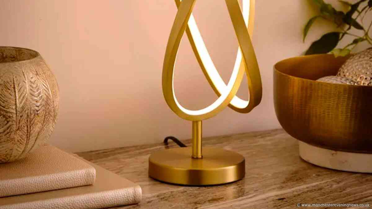 Dunelm's 'stylish statement' £30 LED lamp available for free this weekend