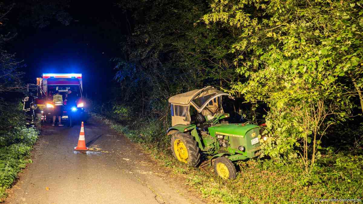 Betrunken mit Traktor verunglückt