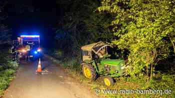 Betrunken mit Traktor verunglückt