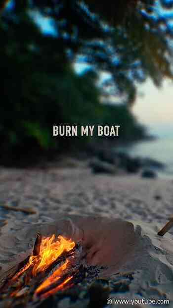The lyric video for “Burn My Boat” is out now on my channel.