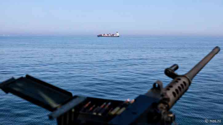Oekraïne brengt Russisch containerschip tot zinken op de Zwarte Zee