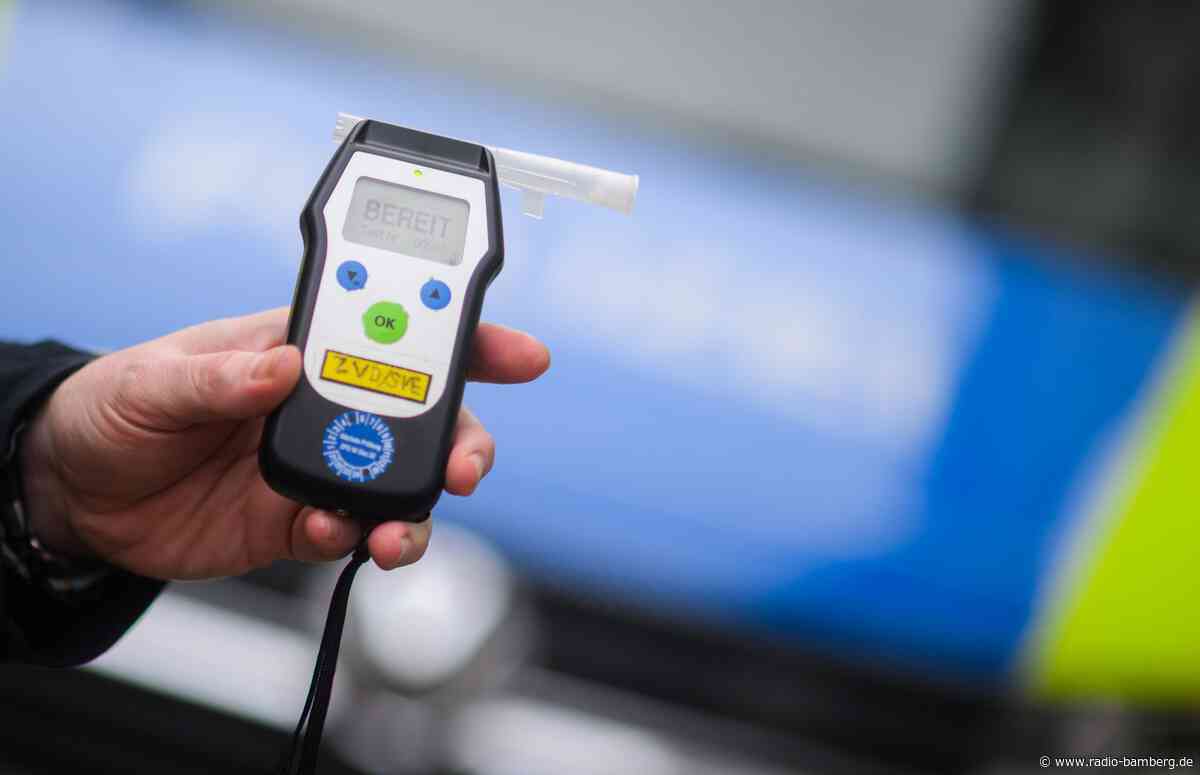 Betrunkener Lkw-Fahrer rammt Laterne und verletzt Polizisten