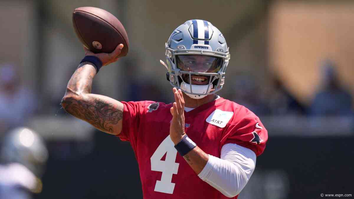 Latest news, buzz from training camps: Cowboys focused on red zone work; Vikings' Murray has best day yet