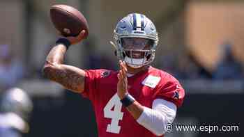 Latest news, buzz from training camps: Cowboys focused on red zone work; Vikings' Murray has best day yet
