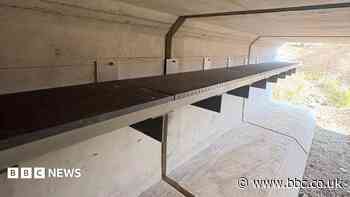 'Mammal ledges' built beneath new dual carriageway