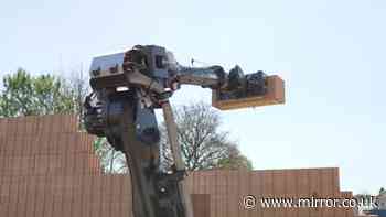New housing development completed with help of 'Walter the robot' as UK aims to build 1.5million more homes