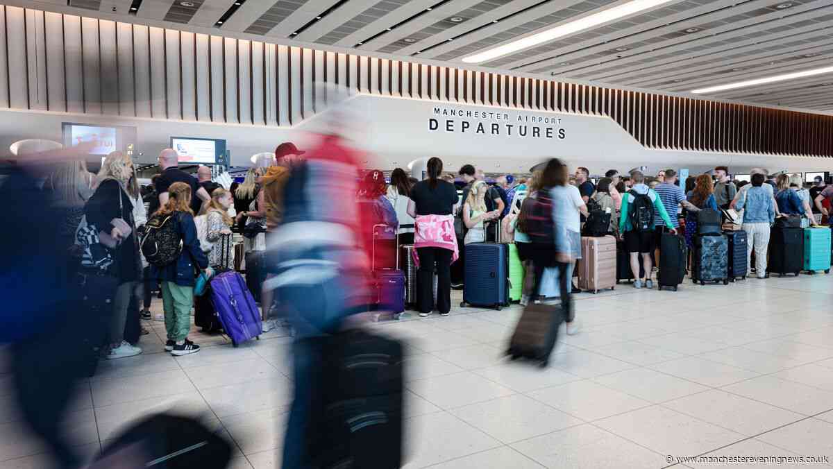 Full list of Manchester Airport delayed and cancelled flights today - Sunday, August 2